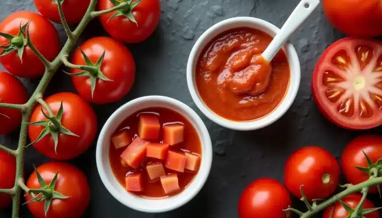 Tomato Puree vs Paste