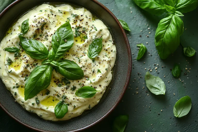 Basil Cream Sauce