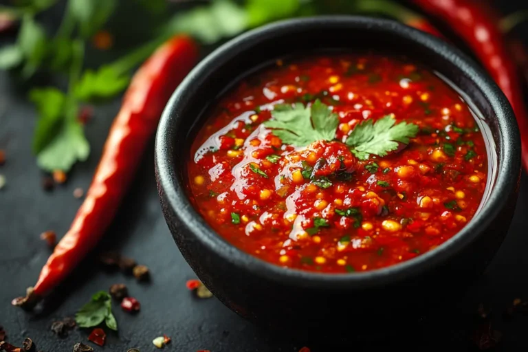 Homemade Chili Sauce