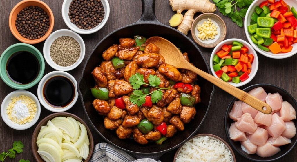 Black Pepper Chicken