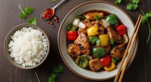 Black Pepper Chicken