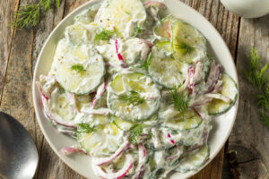 Creamy Cucumber Salad