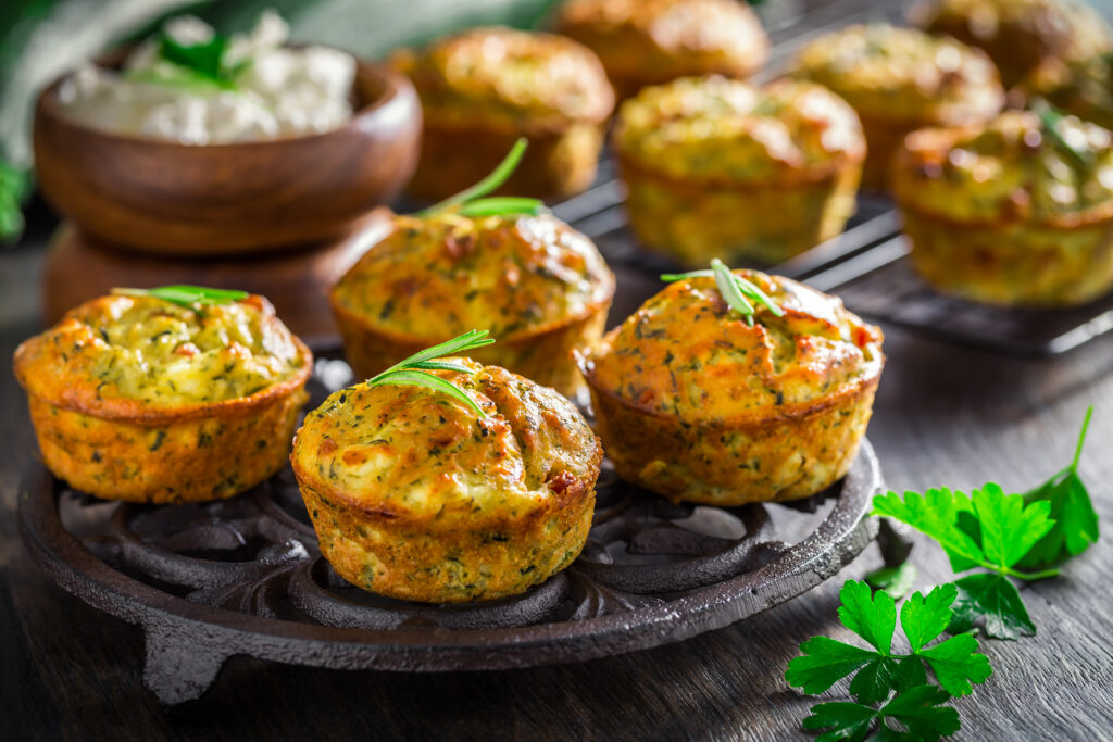 Spinach And Feta Egg Muffins 1