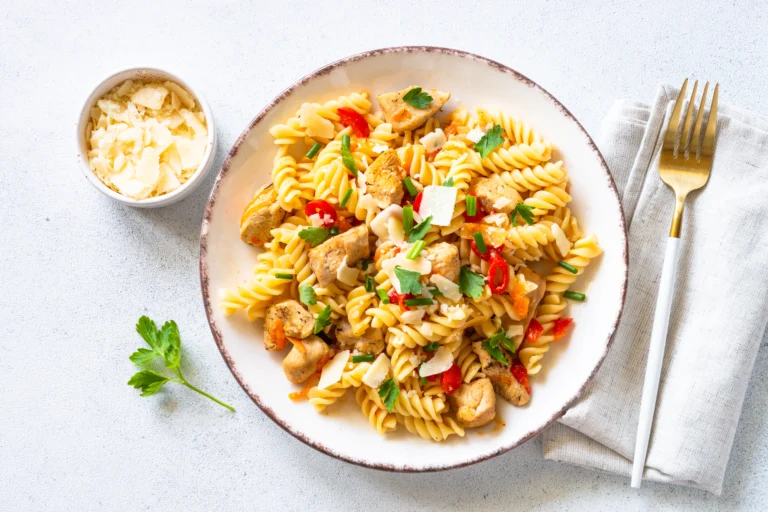 garlic butter chicken pasta recipe