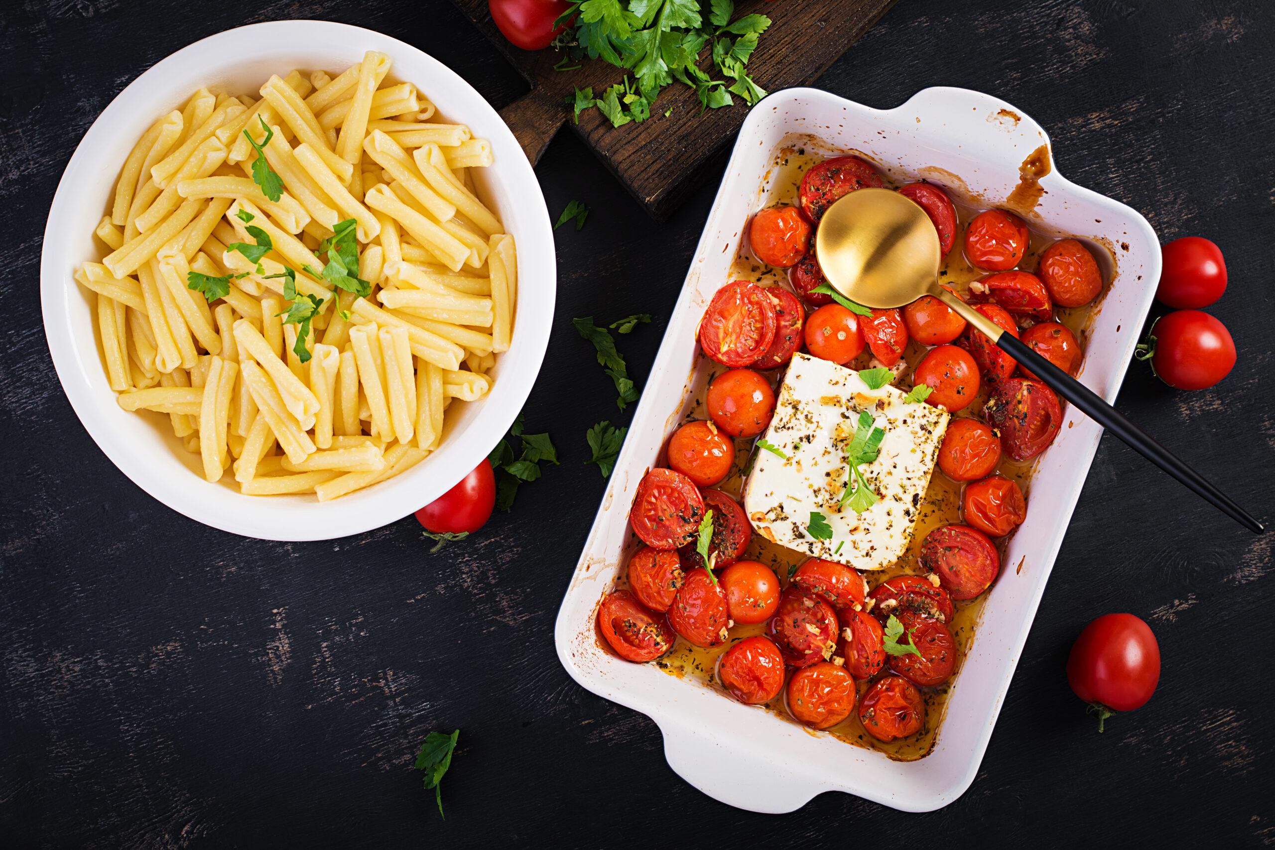 Baked Feta Pasta