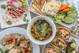 vegetarian lunch options