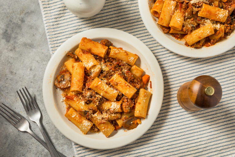 creamy italian sausage rigatoni recipe