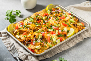 chicken burrito casserole