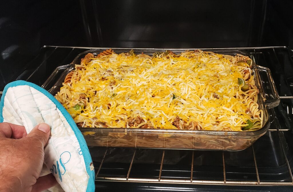 chicken burrito casserole