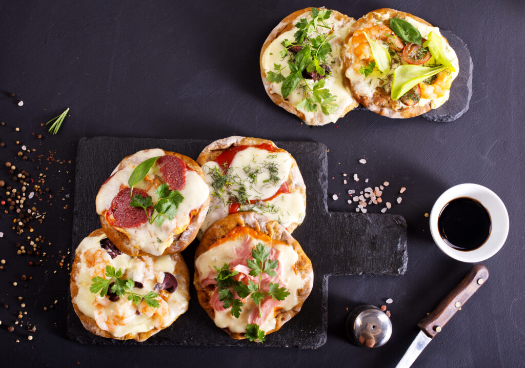 Mini Bagel Pizzas