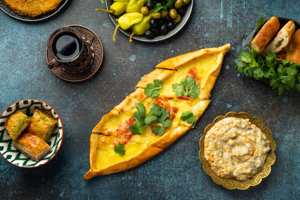 Hummus Veggie Boats