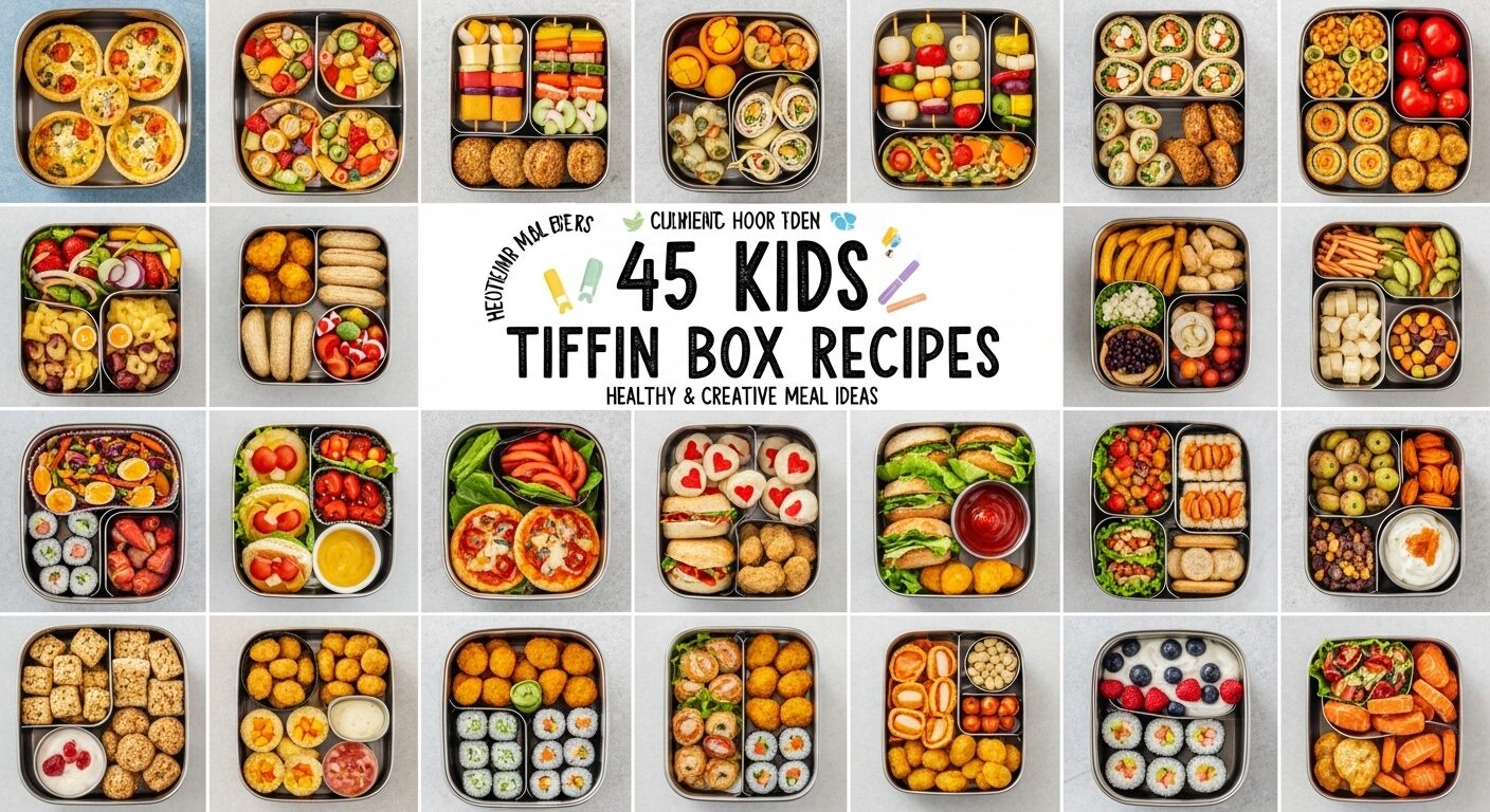 45 Kids Tiffin Box Recipes