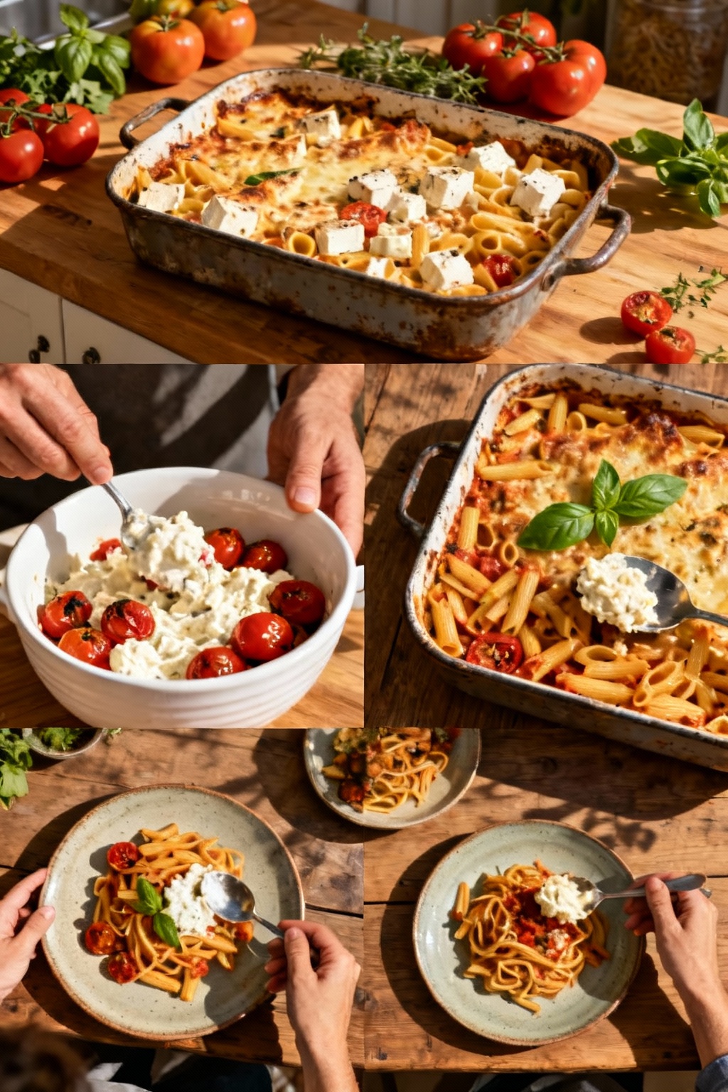 Baked Feta Pasta