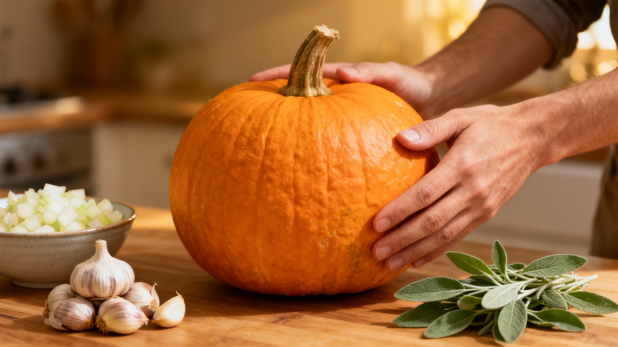 Velvety Pumpkin Soup