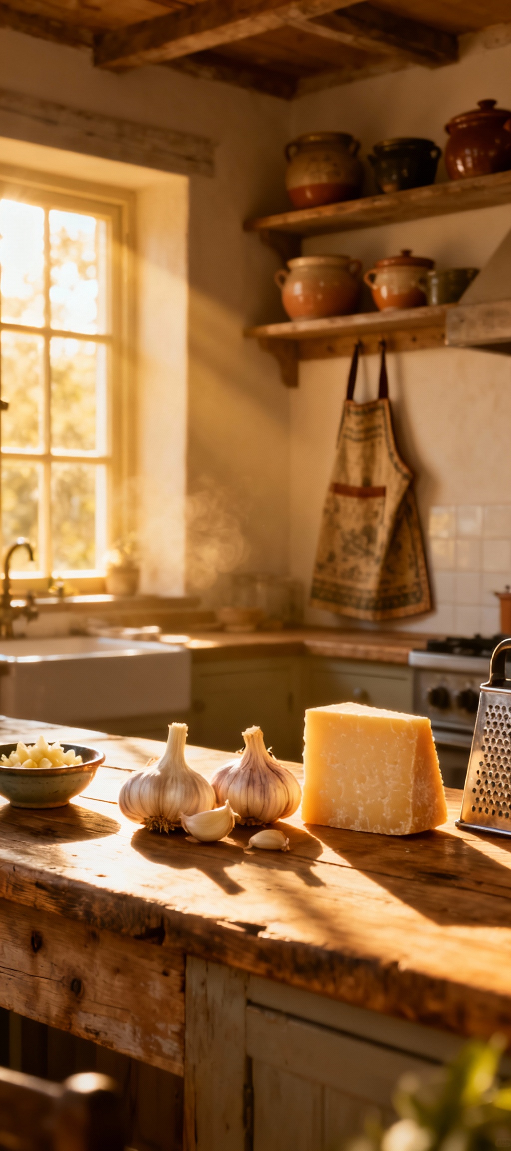 Creamy Garlic Parmesan Pasta