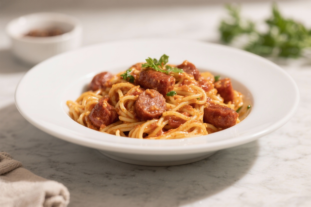 20 Minute Sausage Pasta
