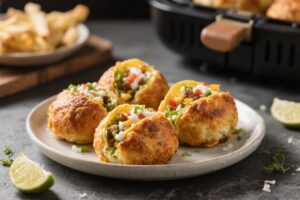 Air Fryer Taco Bombs