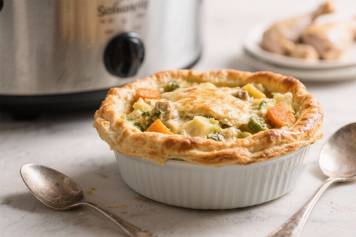 Crock Pot Chicken Pot Pie