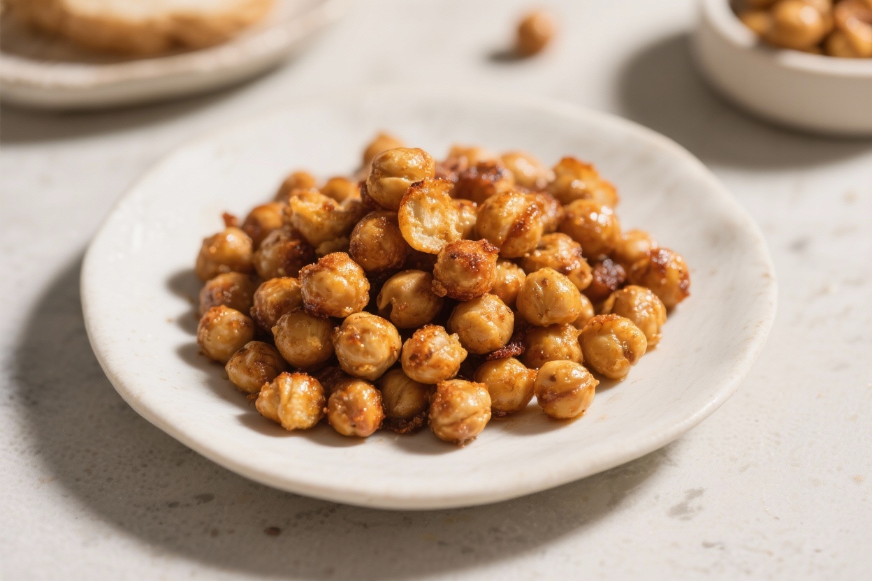Crispy Roasted Chickpeas