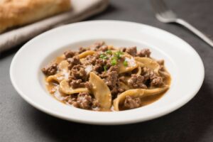 Ground Beef Stroganoff