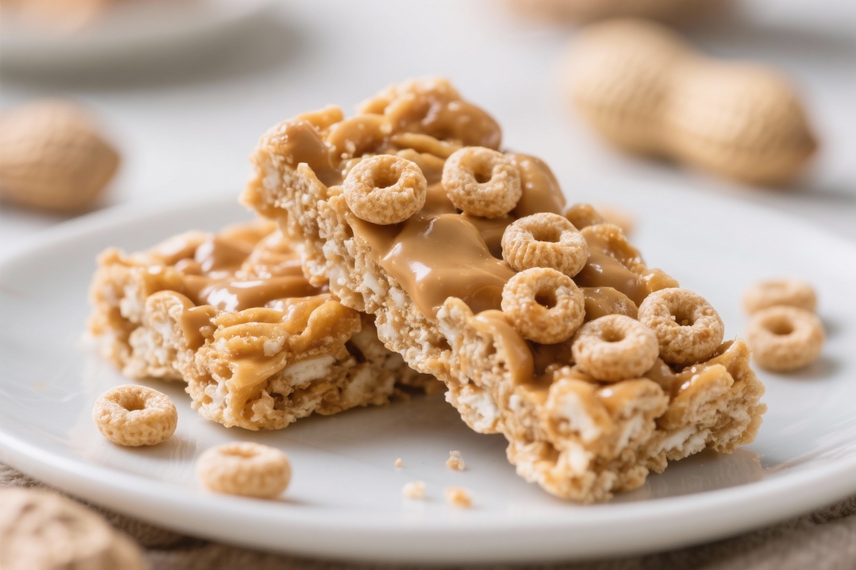 Easy Peanut Butter Cheerio Bars